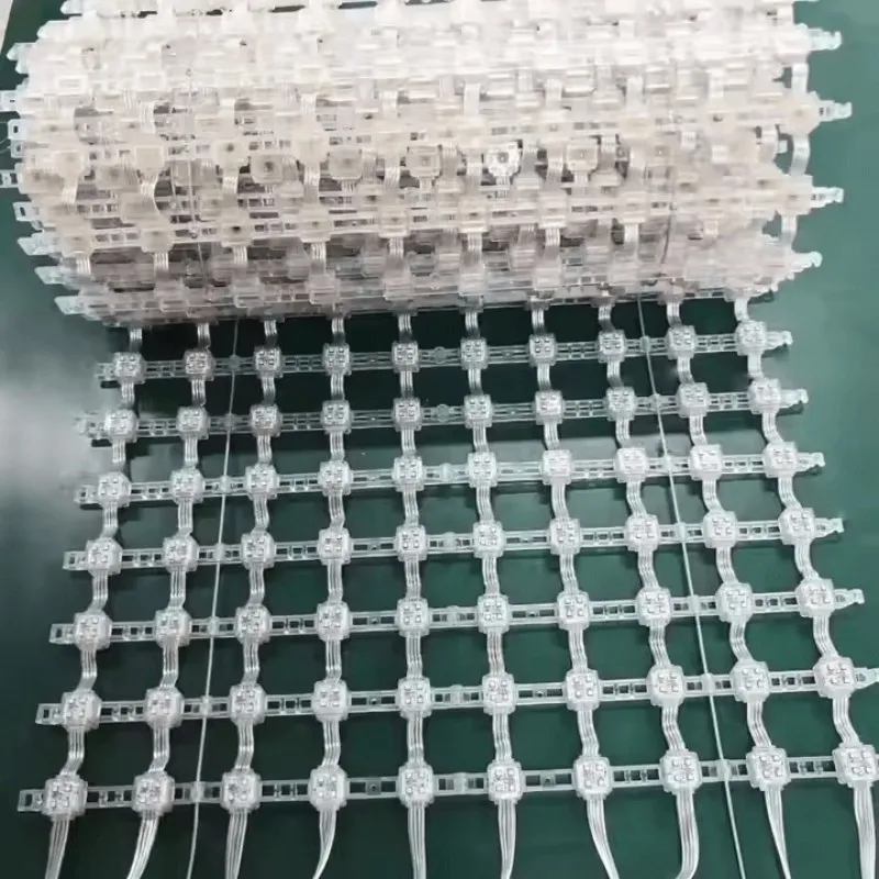 high transparent led mesh screen